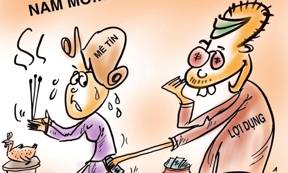 Ngăn chặn, bài trừ mê tín dị đoan mùa lễ hội